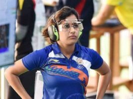 Corona's hindrance in Manu Bhaker's shooting training