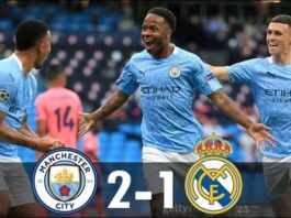 Champions League Man City eliminate Real Madrid, wil face Lyon in quarterfinals