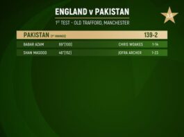 Pak vs Eng test series first test live updates breaking news