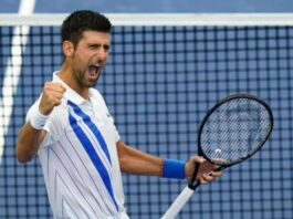 Djokovic enter in the second round of the US Open, defeated Damir Jumhur in straight sets