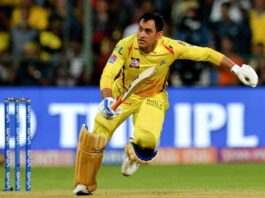 dhoni hit long shots on the field showed old form