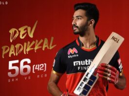 half-century hit in IPL debut match, this batsman became hero for rcb