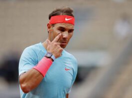 French Open Nadal in quarterfinals, Jevrev out