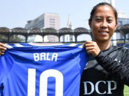 Indian football player Bala Devi signed with Scottish League