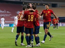 nations league Spain vs Germany spain enters semifinals germany faced 112 years defeat latest sports newsin Hindi