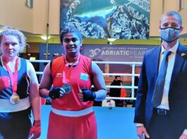 Asiatic Pearl tournament Golden Punch of Alfiya Pathan, got first gold for india Latest Sports News in Hindi