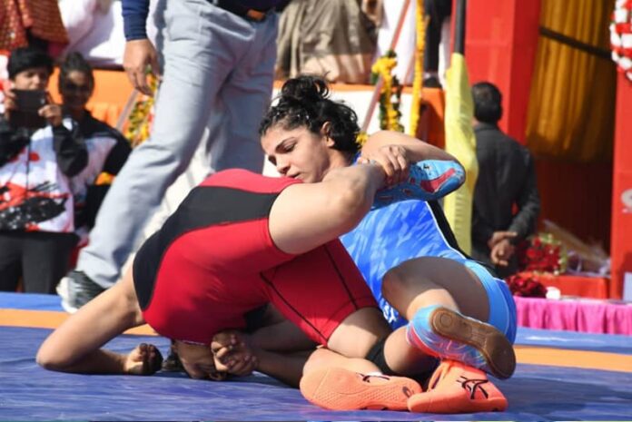 Haryana tops in 23rd senior Women's National Wrestling Championship Latest Sports News in Hindi