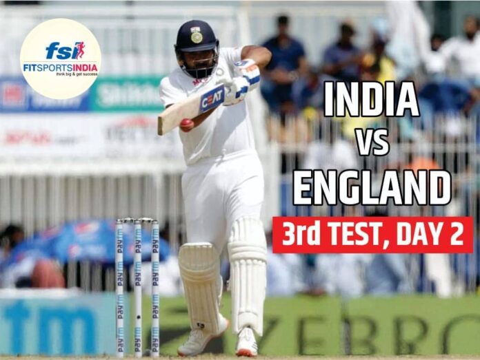 India vs England 3rd Test Day 2 Narendra Modi Stadium Live Cricket Score Latest Sports News in Hindi