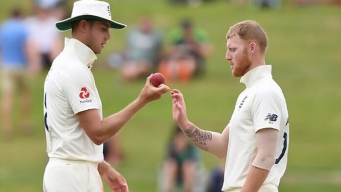 India vs England Ben Stokes applies saliva, warned by umpire Latest Sports News in Hindi