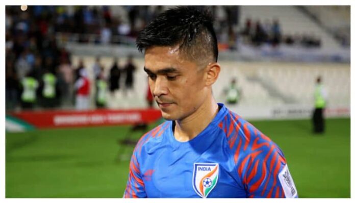 Indian Football Team Captain Sunil Chhetri tested Corona Positive Latest Sports