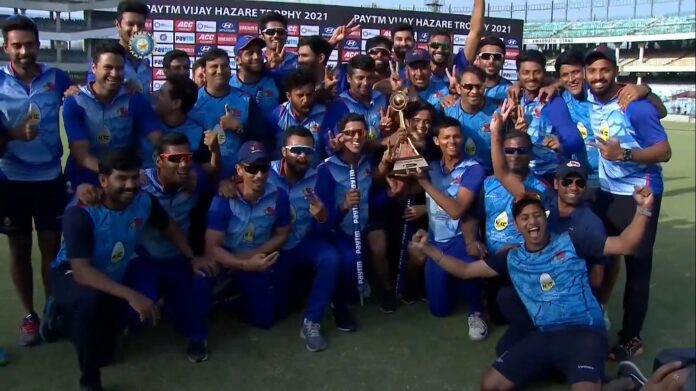 Vijay Hazare Trophy 2021 Mumbai won the title, Prithvi Shaw, Aditya Tare heroic performance latest sports