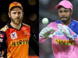 IPL 2021 SRH vs RR Ken williamson sanju samson rajasthan royals vs sunrisers hyderabad