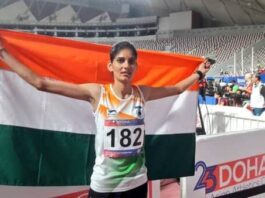 National Open Athletics Championships Parul Chaudhary got second gold medal In Steeplechase With her Personal Best 