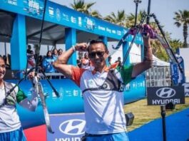 Archery World Cup Tarundeep Rai and Riddhi get second gold for india, beat Britain in a shootout