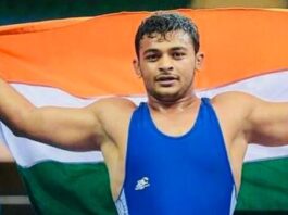 Asian Wrestling Championship 2022 Deepak Punia won silver medal and Vicky Chahar won bronze medal