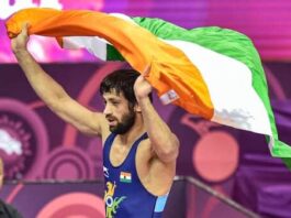 Asian Wrestling Championships 2022 Ravi Dahiya wins gold for India, Bajrang punia wins silver