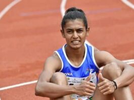 Khelo India University Games 2022 Priya Mohan blast defeated Dutee Chand, won 200 meter gold medal