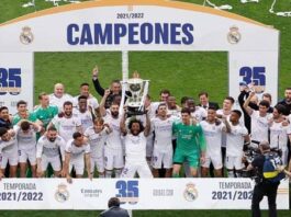 La Liga 2022 Real Madrid won the 35th title, beat Espanyol 4-0 latest sports news in hindi