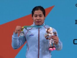 CWG 2022 weightlifting Bindyarani Devi wins silver medal for india in clean and jerk