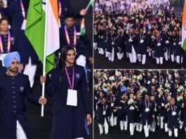 Commonwealth Games 2022 Colorful start of CWG, PV Sindhu and Manpreet Singh Marched With Indian Flag