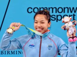 Commonwealth Games India surpasses England in weightlifting history, Mirabai Chanu won 44th Gold