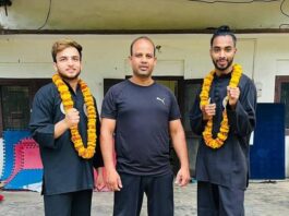 National Pencak Silat Championship 2022 camp in Srinagar, three players from Rajasthan11