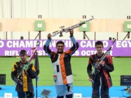 Rudrankksh Patil 10m air rifle world champion, Book Paris Olympics 2024 Quota