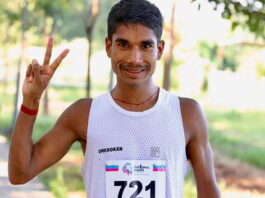 National Games 2022: MNREGA laborer sets national record on foot latest sports news in hindi