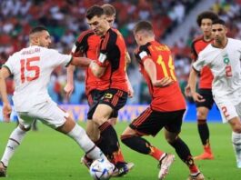 Belgium vs Morocco Live Updates FIFA World Cup 2022 Group F Match Highlights