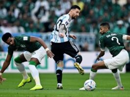 FIFA World Cup 2022 Live Score Argentina vs Saudi Arabia Lionel Messi set new record Live Streaming