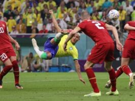 Fifa World Cup 2022 Live Score Brazil vs Serbia Highlights brazil defeat serbia by 2-0