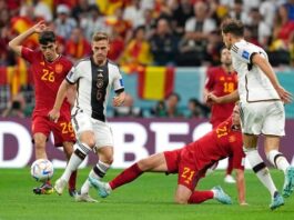 spain vs germany Live result match drawn 1-1 FIFA World Cup 2022