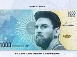 Unprecedented honor to Lionel Messi, photo will be printed on thousand note