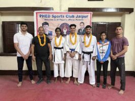 3 players of PHED Sports Club jaipur included in Team India, will play Karate championship in Malaysia