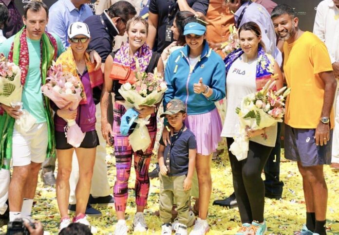 Fans bid farewell to Sania Mirza, veterans arrived to watch the last match