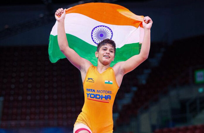 Asian Wrestling Championship 2023 Last Panghal created history by winning silver medal, Anshu won bronze medal latest sports news in hindi