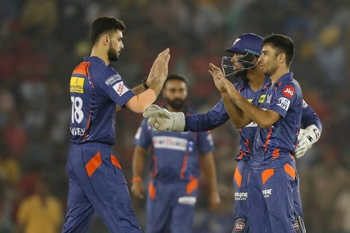 IPL 2023 Lucknow Super Giants reach second place in points table after defeating Punjab by 56 runs latest sports news in hindi