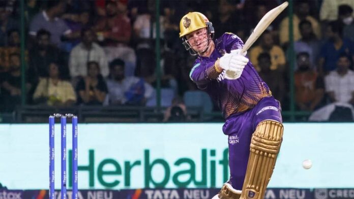 IPL 2023 kkr opener Jason roy fined 10 percent of match fee for violation of ipl code of conduct