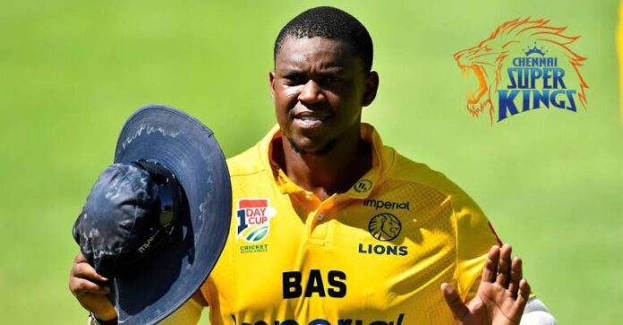 IPL 2023 big blow for CSK, allrounder sisanda magala injured, will be out for at least two weeks