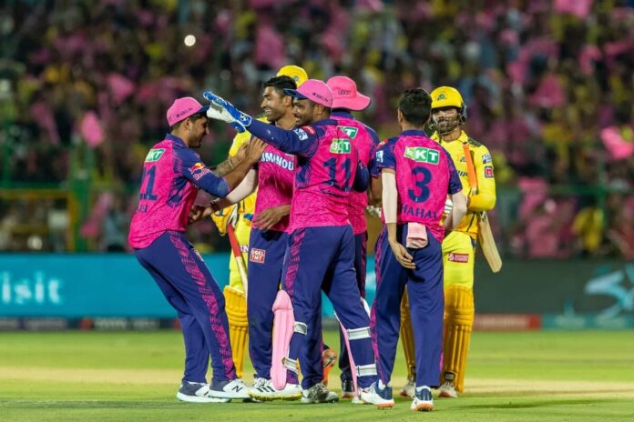 IPL 2023 points table scenario, after beating csk rajasthan royals on top again