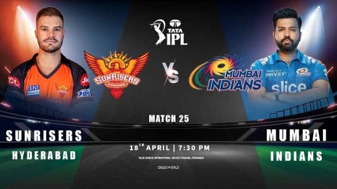 IPL 2023 MI vs srh match day, both teams looking for hat trick win, updates and records