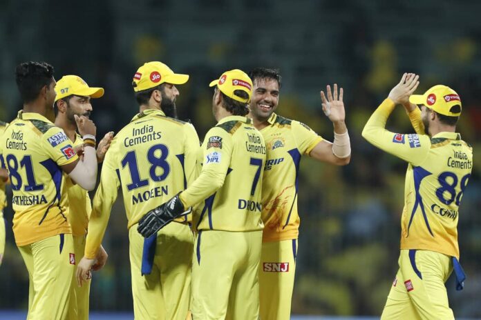 IPL 2023 playoff scenario CSK almost sealed their seat, DC out of game now 7 teams will fight for two spots