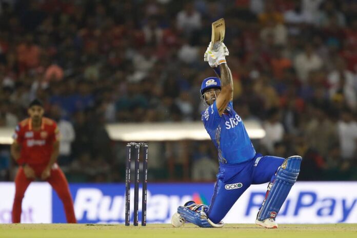 IPL 2023 pbks vs mi two consecutive successful 200 plus run chase of mumbai indians, creates new record