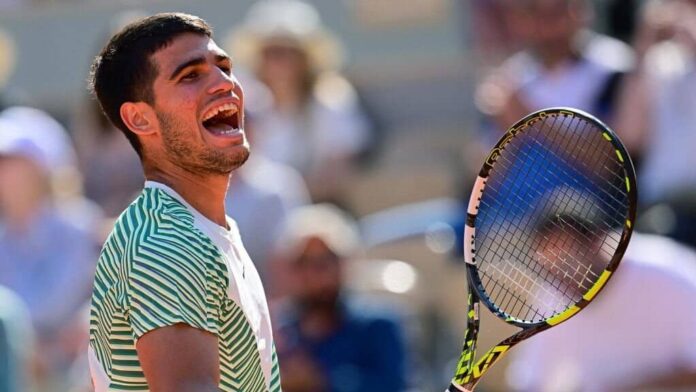 French Open World number 1 Carlos Alcaraz will face Novak Djokovic in the semi-finals after beating Stefanos Tsitsipas in the quarter finals