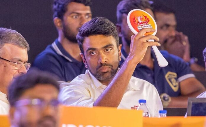 TNPL dindigul dragons retained r ashwin for just ten lack rupees, even then ashwin ready to give his best