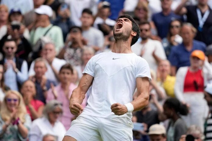 Wimbledon 2023 Carlos alcaraz and daniil Medvedev reaches into the semifinal, now will face each other, rohan bopanna and edben duo also makes into final four