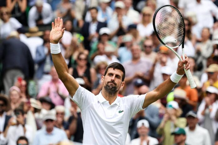 Wimbledon 2023 after beating andrey rublev in Quarter final Novak Djokovic has reached a record tying 46th grand slam semifinal