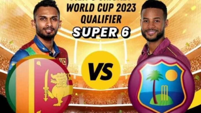 World Cup Qualifiers finishing match today sl vs wi, updates and records, pitch report and possible playing XI