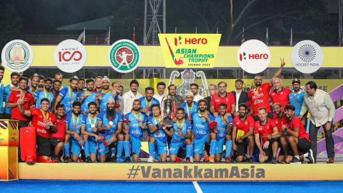 India beats Malaysia by 4-3, wins Asian Champions Trophy 2023