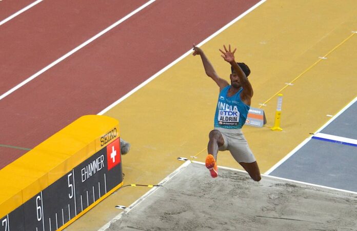 World Athletics Championships Jeswin Aldrin finishes 11th with one valid leap over 7.77m in the men's Long Jump final, now india’s medal hope from neeraj chopra